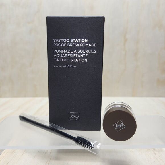 NIB Avon fmg Tatoo Station Proof Brow Pomade Dark Brown  0.14 oz - Picture 3 of 6